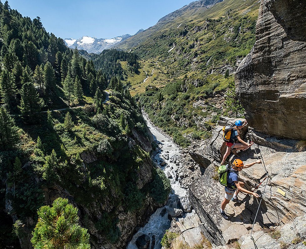 Klettern im Ötztal