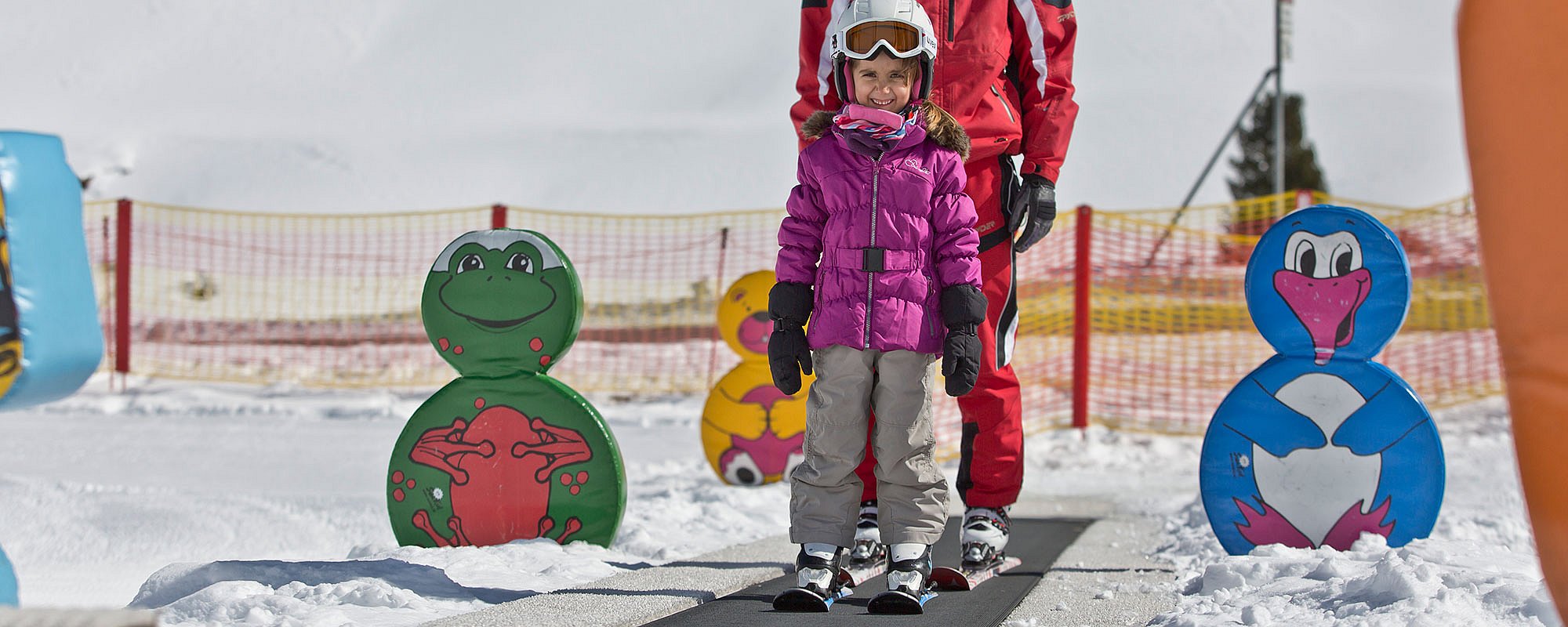 Kids skiing Vent